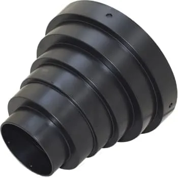 Duka Adapter til Ø160/150/130-125/110/100/75 mm