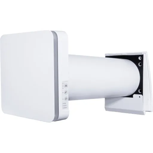 Duka One Pro 50 S WiFi Ventilator med Varmegenvinding, Hvid, Ø160 mm