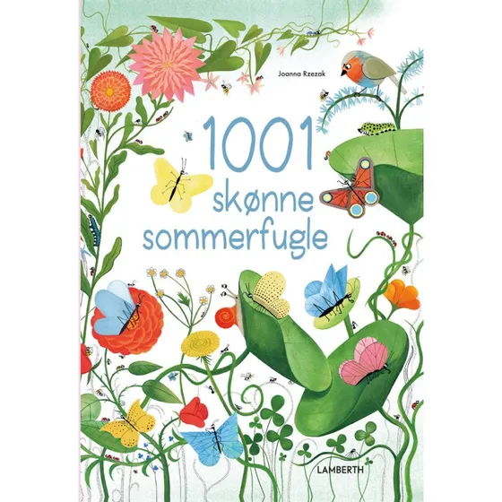 1001 skønne sommerfugle - Børnebog, Hardcover