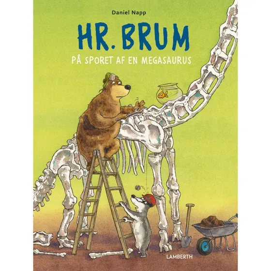 Hr. Brum på sporet af en megasaurus - Børnebog - Hardcover