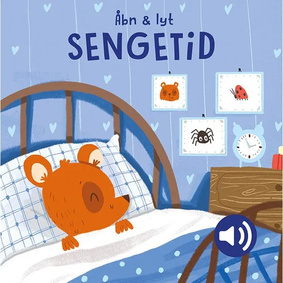 Åbn og lyt: Sengetid – Interaktiv lydbog for børn