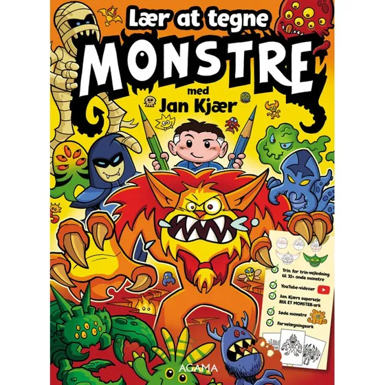 Jan Kjær: Lær at tegne monstre