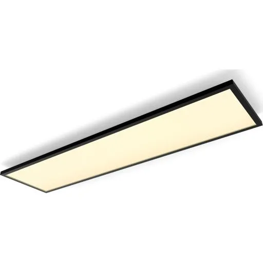 Philips Hue Aurelle LED panel, sort, 120x30 cm