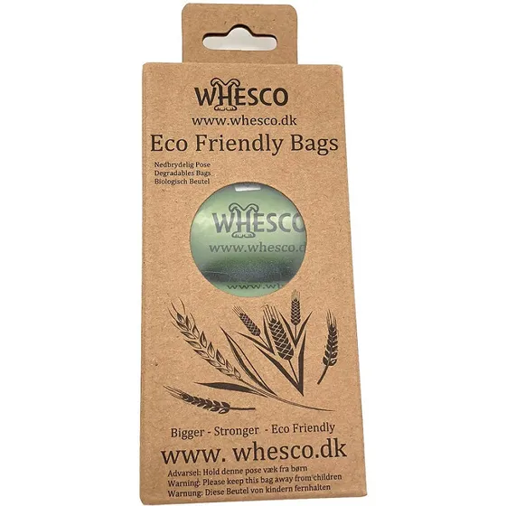 Whesco Biologisk nedbrydelige affaldsposer 4x15 stk