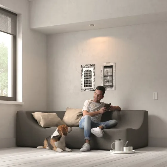 Philips Hue Milliskin Indbygningsspot Hvid, Rund, Med Justerbar GU10