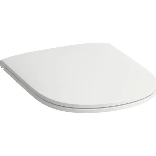 Laufen Lua Slim toiletbræt, hvid, soft close, aftageligt
