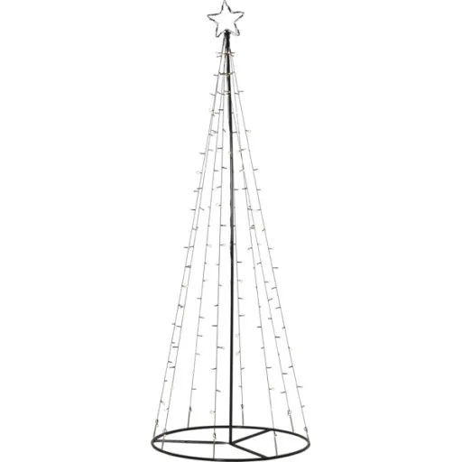 Star Trading 210 cm lystræ med varm belysning