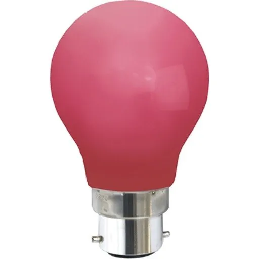 Star Trading Rød B22 LED-pære, 0,7W