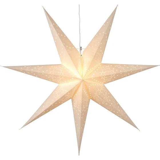 Star Trading Sensy 70 cm julestjerne med lys, hvid