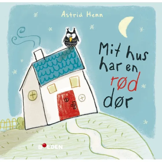 Mit hus har en rød dør - Børnebog i papbog