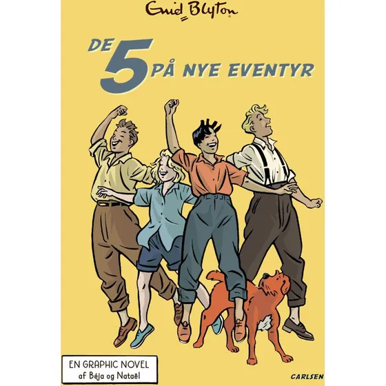 De 5 på nye eventyr (3) - graphic novel