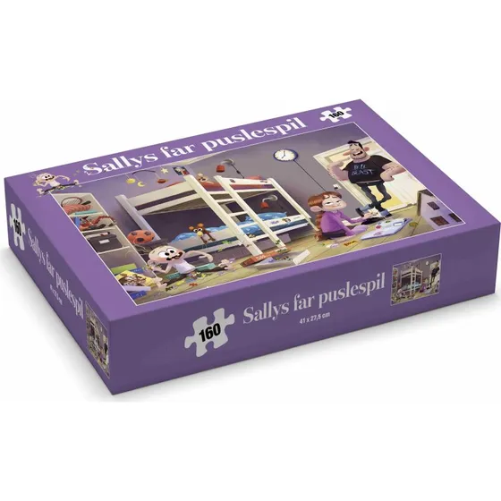 Sallys Far Puslespil, 160 brikker