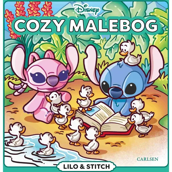 Lilo og Stitch - Cozy malebog, hæftet, tykke sider