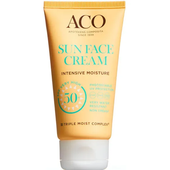 ACO Sun Face Cream SPF50+ 50 ml