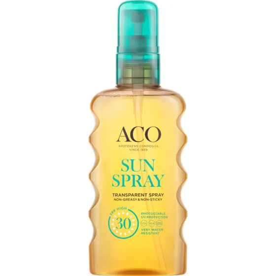 ACO Sun Transparent Spray SPF30 175 ml
