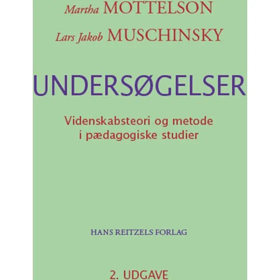 Lars Jakob Muschinsky: Undersøgelser
