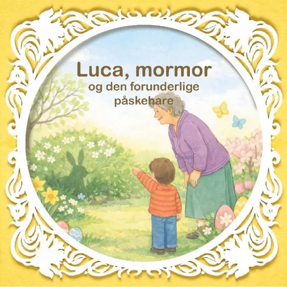 Bettina Møller Jensen: Luca, mormor og den forunderlige påskehare