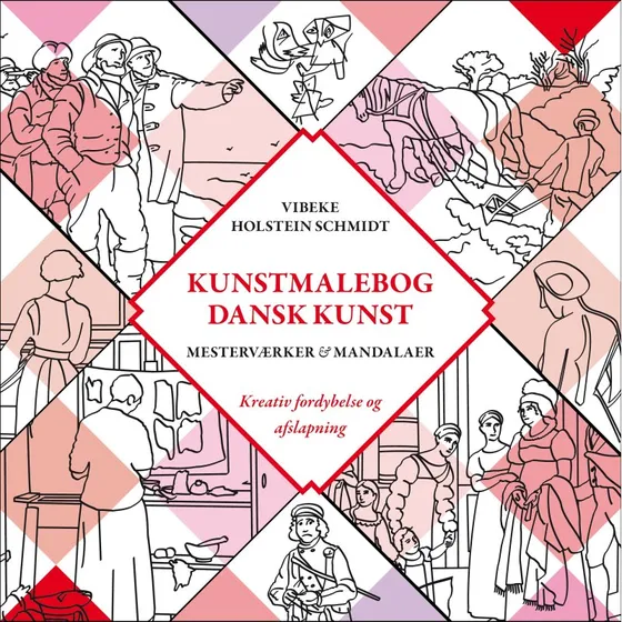 Vibeke Holstein Schmidt: Kunstmalebog Dansk Kunst