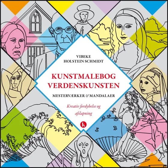 Vibeke Holstein Schmidt - Kunstmalebog Verdenskunsten