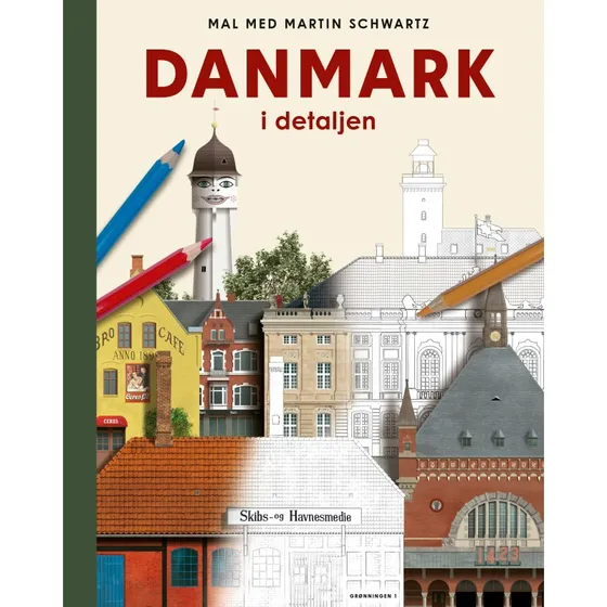 Martin Schwartz: Danmark i detaljen - Malebog