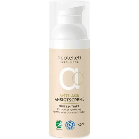 Apotekets Parfumefri Anti-Age Ansigtscreme 50 ml