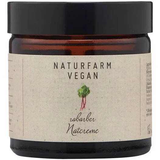 Naturfarm Vegan Rabarber Natcreme 60 ml