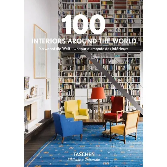 100 Interiors Around the World – Bøger fra bibliotheca universalis