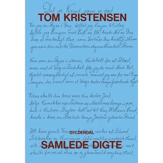 Tom Kristensen: Samlede digte – Ny udgave med nyt omslag