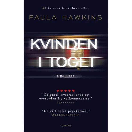 Paula Hawkins: Kvinden i toget