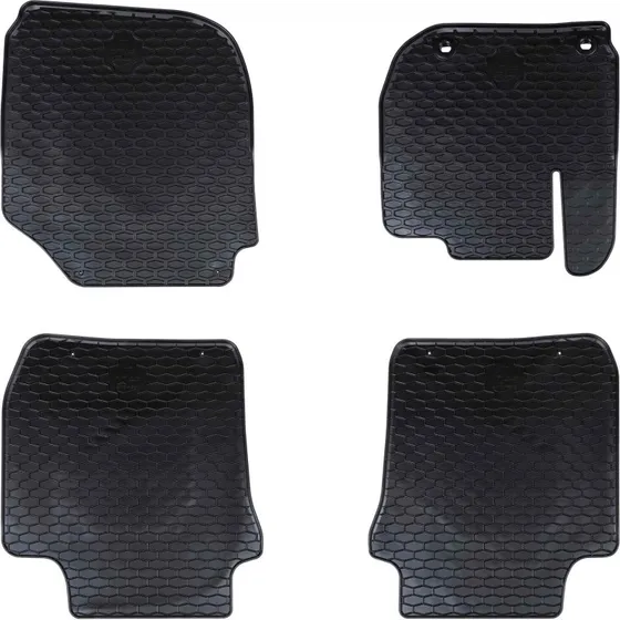 vidaXL Bilmåtte 4 stk, sort gummi til Honda Jazz/HR-V (2015-)