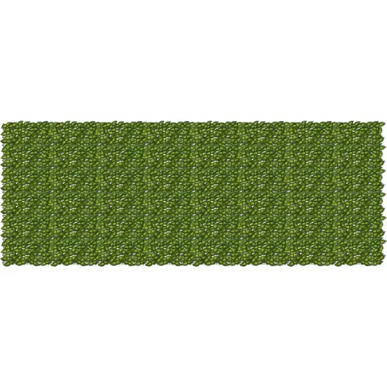 vidaXL Altanscreen med blade Grøn/Gul 400 x 150 cm
