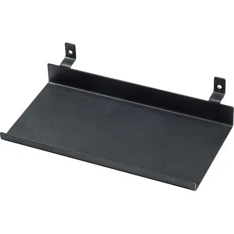 Hylde til akustikpanel, mat sort 20 x 4,5 x 10 cm m/skruer