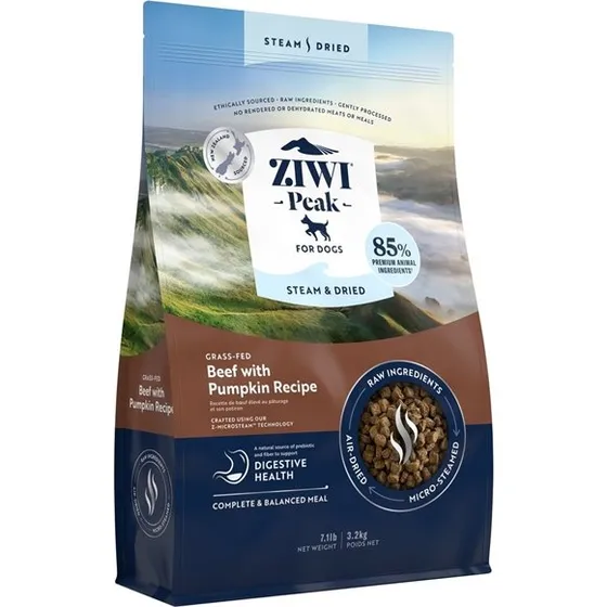Ziwipeak Dog Steam & Dried Beef 3,2 kg