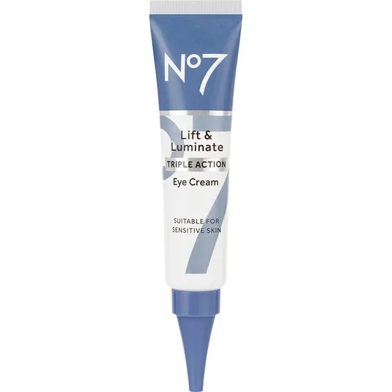 No7 Lift & Luminate Triple Action Øjencreme 15 ml