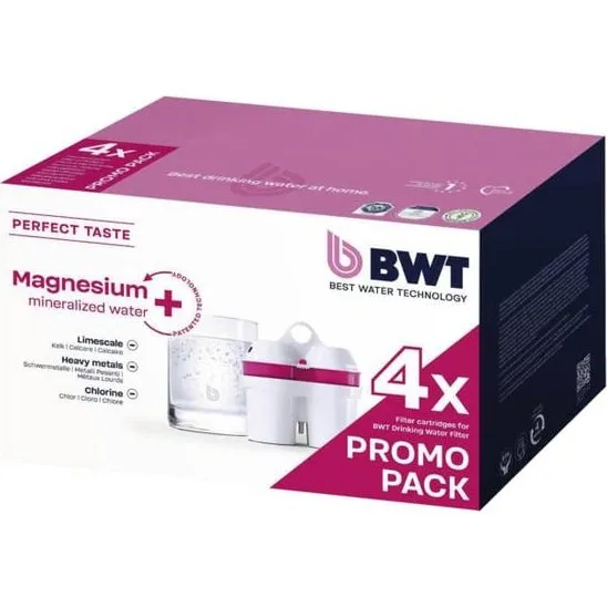 BWT 125640607 Magnesium Vandfilter 4 stk