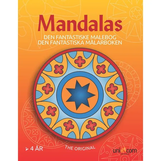 Den Fantastiske Malebog med Mandalas, 4 år+