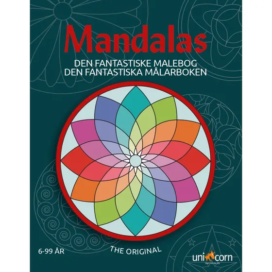 Den Fantastiske Malebog med Mandalas fra 6-99 år