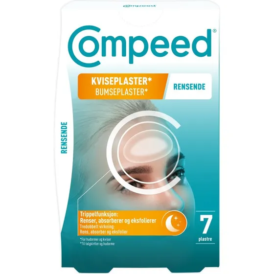 Compeed Bumseplaster Rensende 7 stk