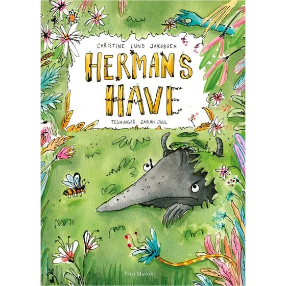 Hermans have – Billedbog om en stille have og et hemmelighedsfuldt besøg