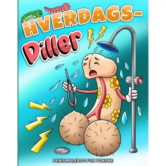 HverdagsDiller - Malebog med Willy i hverdagslivet