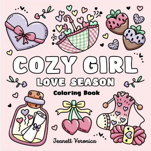Cozy Girl Love Season - Malebog af Jeanett Veronica