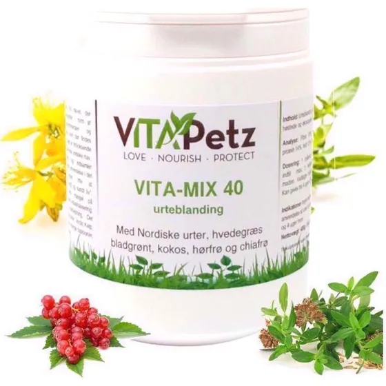 VitaPetz Vita-Mix 40 Urter, 1000g Refill