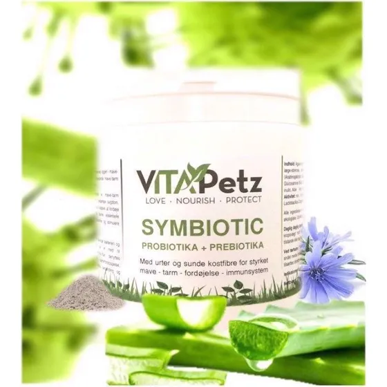 VitaPetz Symbiotic 125g – Styrker tarmflora og immunforsvar