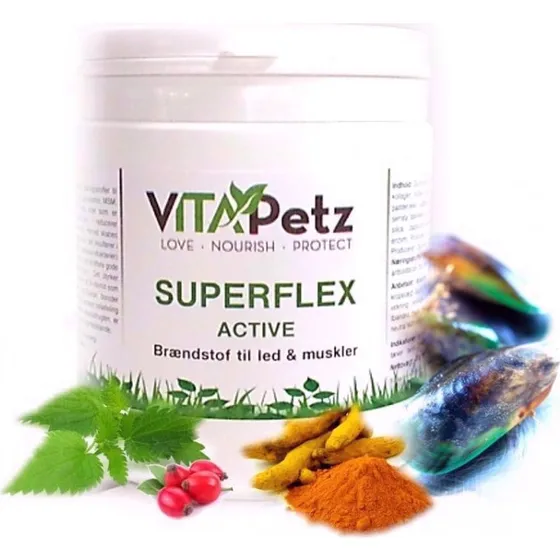 VitaPetz Superflex Active 450 gr – Fodertilskud til led og muskler