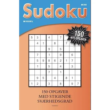 Turbulenz Sudoku Mini Middel