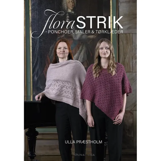 FloraSTRIK - Ponchoer, sjaler og tørklæder