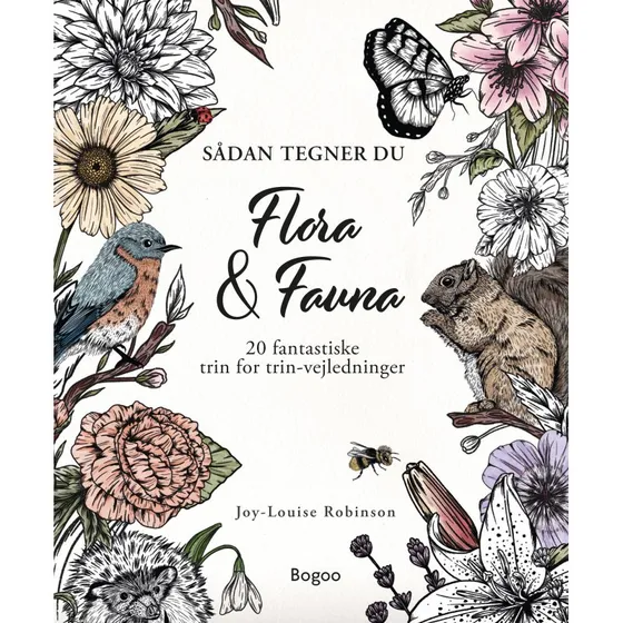 Sådan tegner du flora & fauna - Hæftet
