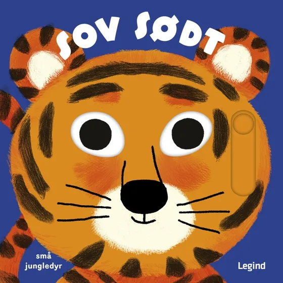 Sov Sødt - Små Jungledyr - Børnebog med bevægelige øjne