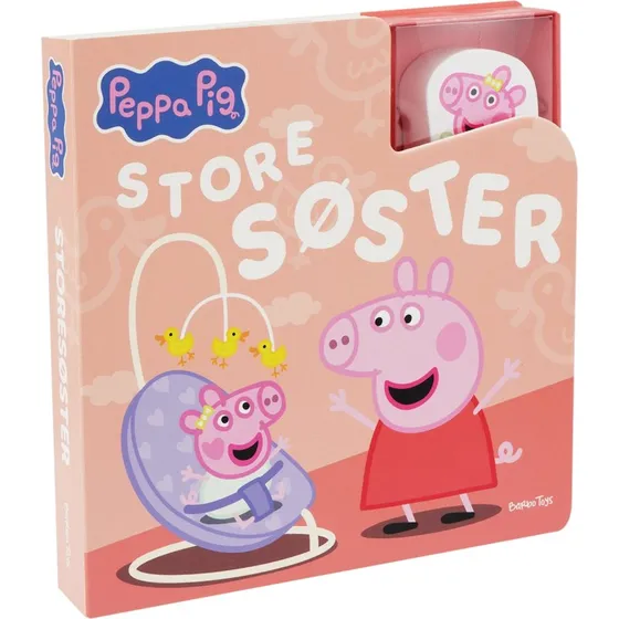 Gurli Gris - Bog med Træfigurer: Store Søster