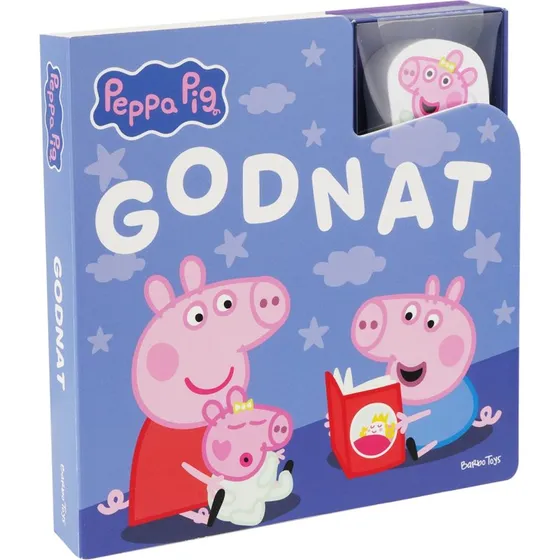 Gurli Gris - Bog med Træfigurer - Godnat